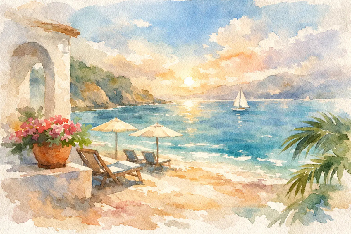Wandbild aus Urlaubsfoto erstellen leicht gemacht