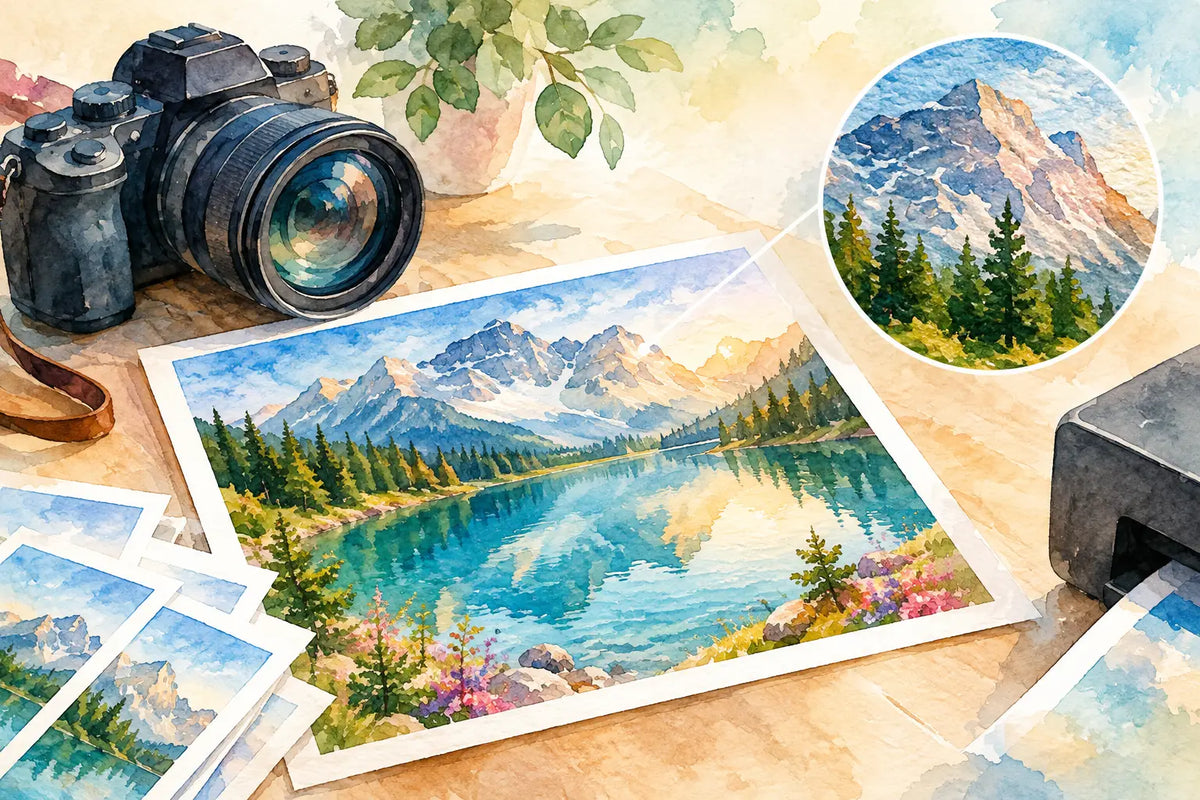 Welche Auflösung braucht Fotodruck für dein Bild?