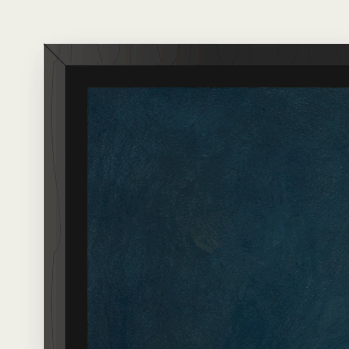 ArtYouly-Beispielportrait · Schwarz · Rahmenaufbau