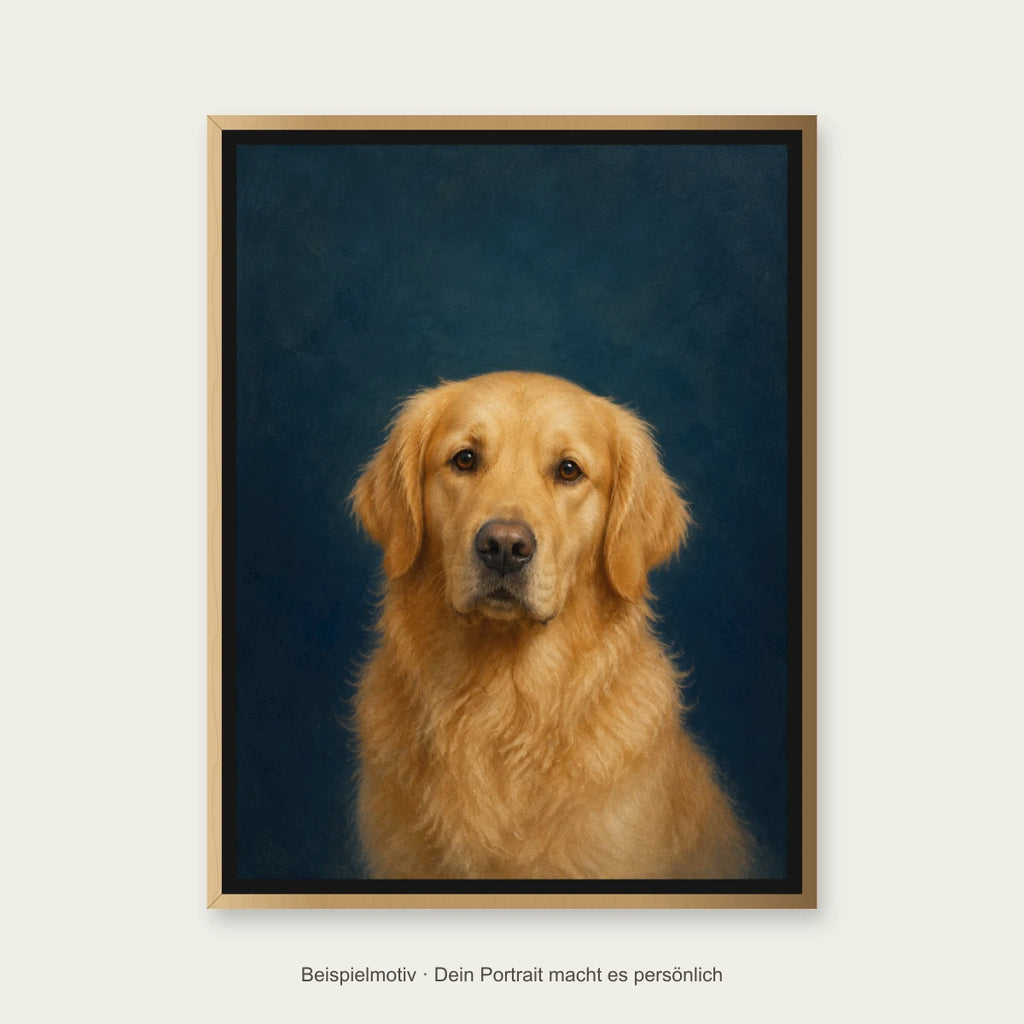 ArtYouly-Beispielportrait · Naturholz · Produktansicht