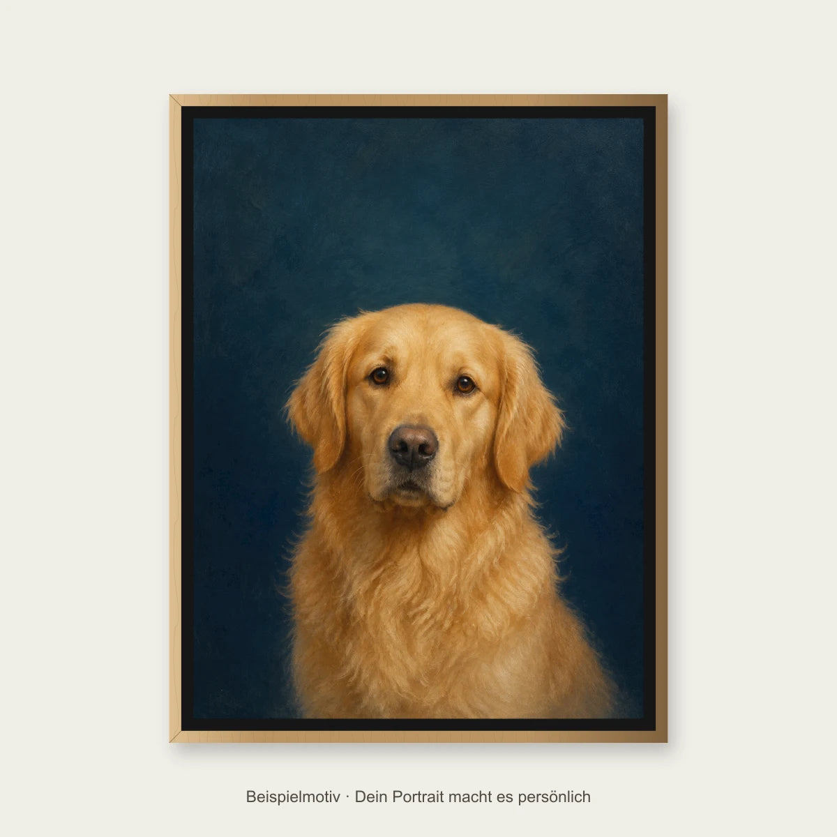 ArtYouly-Beispielportrait · Naturholz · Produktansicht