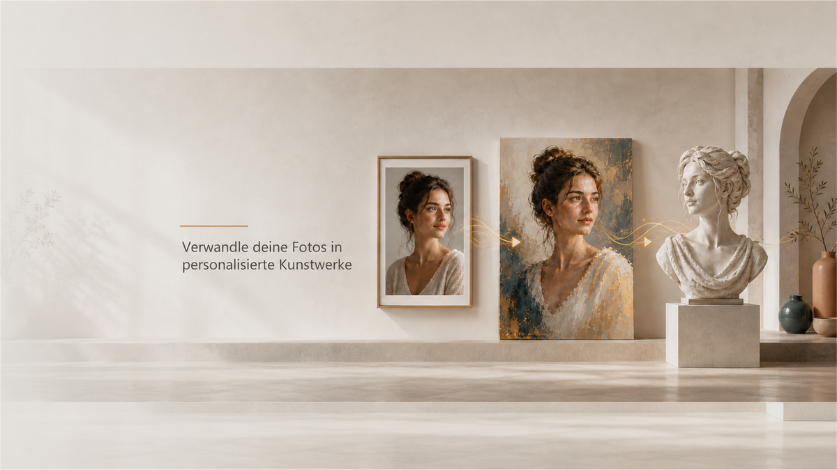 Personalisierte Portraits und Wandkunst aus deinem Foto – ArtYouly