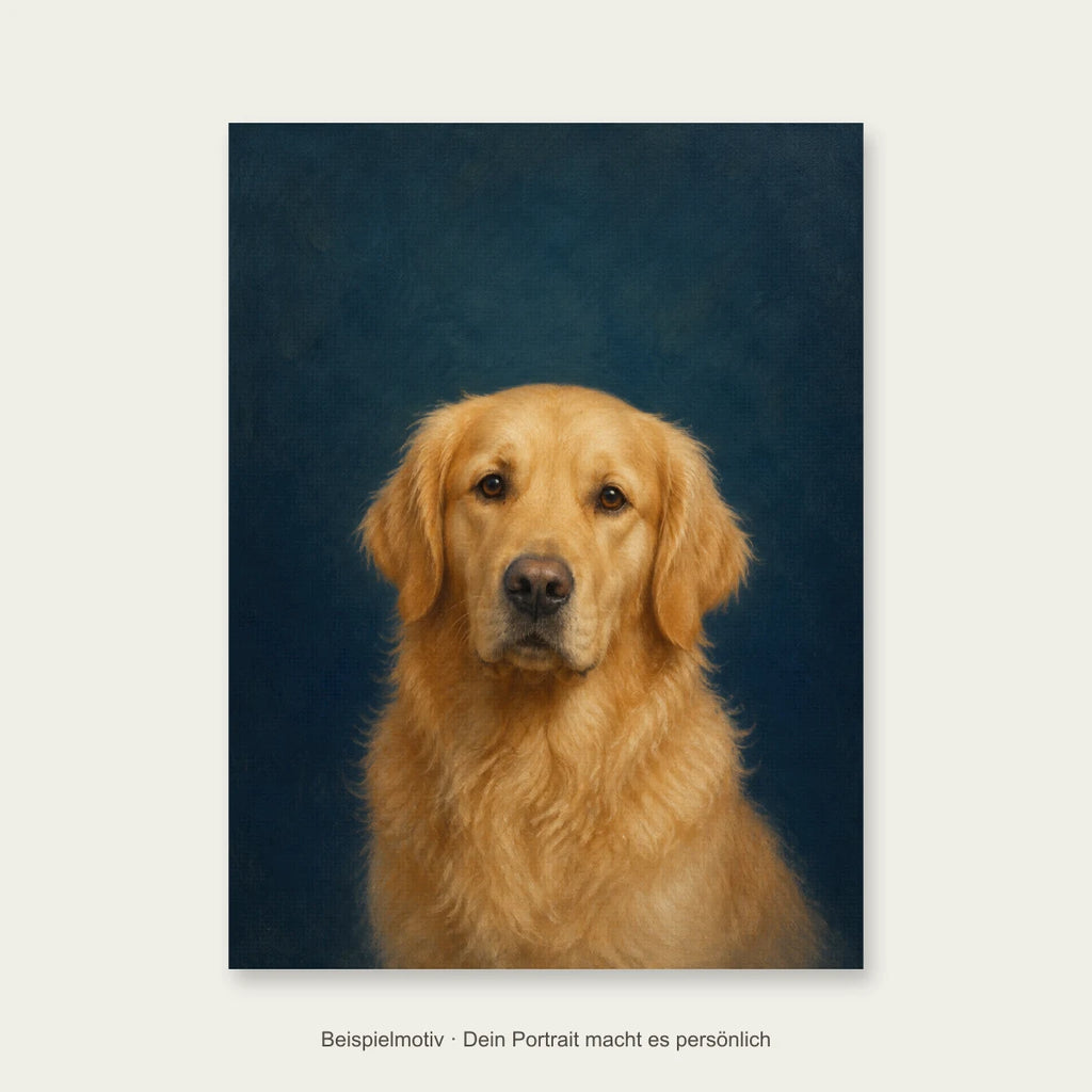 ArtYouly-Beispielportrait · Leinwand · Produktansicht