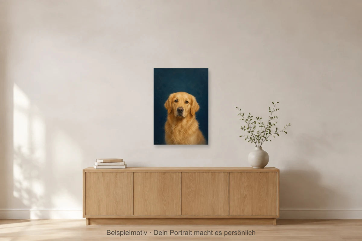 ArtYouly-Beispielportrait · Poster · Raumansicht