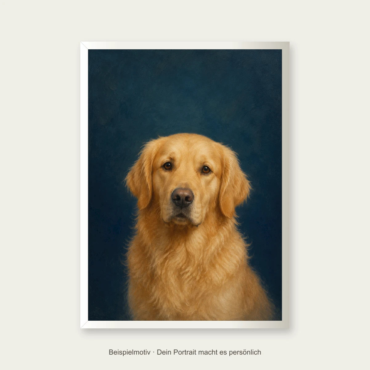 ArtYouly-Beispielportrait · Weiß · Produktansicht